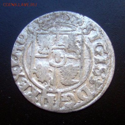 3 - Польша (Речь Посполита) 3 полугроша (1-24 талера) (1614-1628) «Сигизмунд III Ваза» Ag А