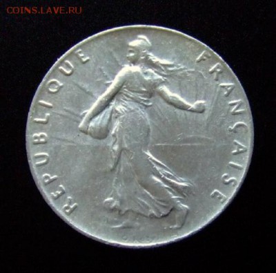 3 - Франция 50 сантимов (1917) Ag А