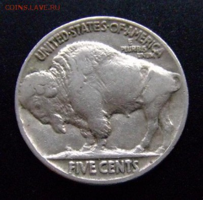 3 - США 5 центов (1937) «Бизон; индеец» Р