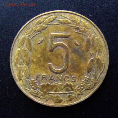 3 - Камерун (Экваториальная Африка) 5 франков (1961) Р