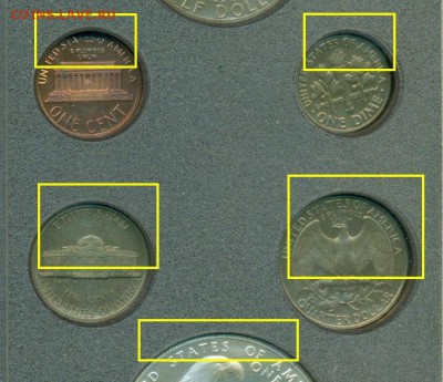 Набор Сша  1984 от 1ц до 1$ - o84s.JPG