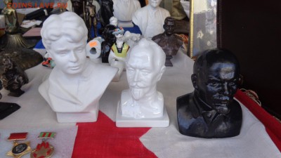 Фарфор,Гжель,чугун : бюсты Ленин,Есенин и Феликс по Фиксу - ммм  28- 12 -  2014  иии 020.JPG