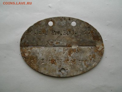 Жетон немецкий смертный.до04.01.15.в 22.00мск - IMGP4618.JPG