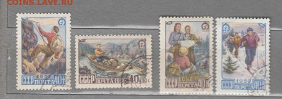 Марки СССР гашеные туризм 1959г - 1п225