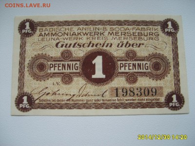 MERSEBURG,1 пфенниг(фабрика)!до 1.01.2015 - S6003069.JPG