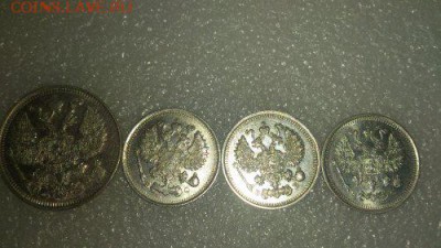10 копеек 1912,1915,1916 и 20 копеек 1914 года.  Короткий! ! - DSC_1207_500x281