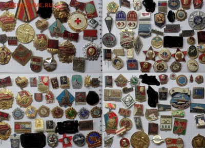 Значки МНОГО предпродажная оценка - ЗНАЧКИ3