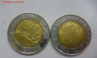 ДК Италия 500 лир ИФАД 1998 БИМ ФИКС 04.01 22.00 - Италия 500 лир 1998.JPG