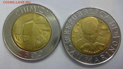 ДК Сан-Марино 500 лир 1998 Химия БИМ ФИКС 04.01 22.00 - Сан-Марино 500 лир 1998.JPG