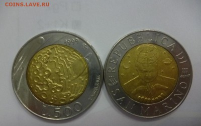 ДК Сан-Марино 500 лир 1999 Космос БИМ ФИКС 04.01 22.00 - Сан-Марино 500 лир 1999.JPG