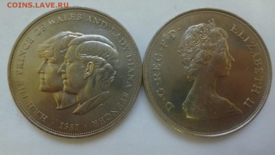ДК Великобритания 25 пенсов Диана Чарльз ФИКС 06.01 22.00 - P1160461.JPG