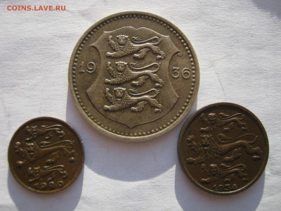ЭСТОНИЯ 1, 2, 50 сенти 1929-1936.ХОРОШИЕ. До 07.01.2015. - 003.JPG