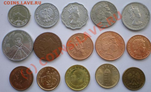 Монеты разных стран 15шт до 21ч 19.05.2010 - 15 МОНЕТ 2.JPG