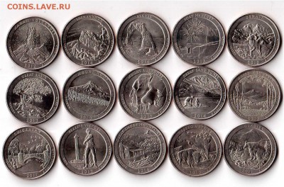 США. КВОТЕРЫ из серии Парки. Без повторов до 08.01.15 22.00 - Парки Р-