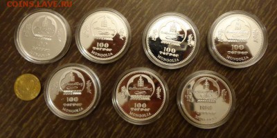 МОНГОЛИЯ - 7 ЧУДЕС СВЕТА наб. 7 шт. ШИКАРНЫЙ!! 9.01, 22.00 - Монголия 7 чудес наб. 7 штук 1
