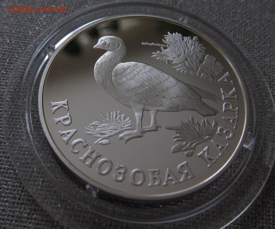 Красная книга 1994 г. 3 монеты - казарка1