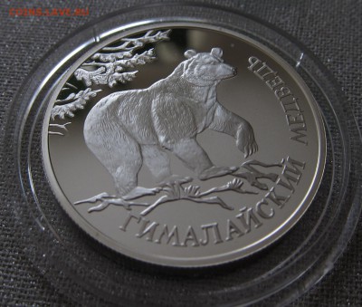 Красная книга 1994 г. 3 монеты - Медведь1
