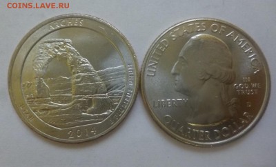 ДК США 25 центов Арчес ФИКС 08.01 - США 25 ц Арчес.JPG