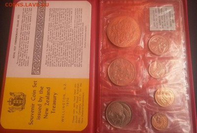 Новая Зеландия Набор монет 1970г. в буклете - 20150103_114430