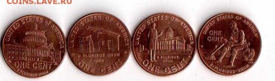США. Юбилейные центы. 2009 год. До 08.01.2015  22.00 - 2009-1