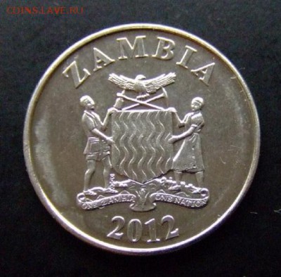 3 - Замбия 5 нгве (2012) «Птица» А