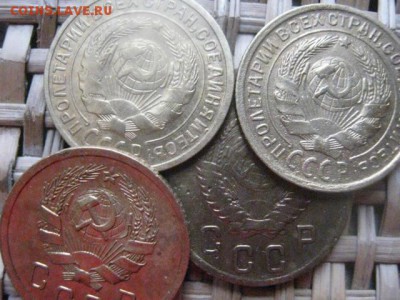 2 Копейки, 4 шт. 1926, 1931, 1936, 1955. В альбом. До 10.01. - 9 и 10 032.JPG