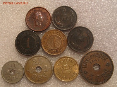 Монеты Дании 1810-1940гг + Фарерские острова. - IMG_0009.JPG