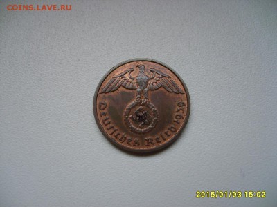 ГЕРМАНИЯ,2 пфеннига 1939Е(хорошая)!до 5.1.2015 - S6003210.JPG