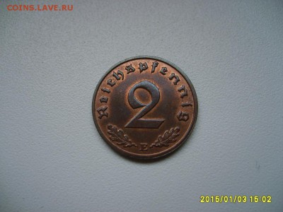 ГЕРМАНИЯ,2 пфеннига 1939Е(хорошая)!до 5.1.2015 - S6003209.JPG