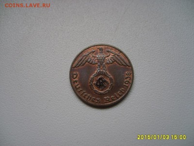 ГЕРМАНИЯ,1 пфенниг 1938Е!до 5.1.2015 - S6003200.JPG