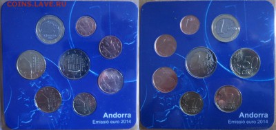Монеты Евро Андорры - Andorra-euro-coina-2014-KMS-UNC