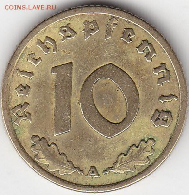 Третий Рейх 10 рейхспфеннигов 1936 А - IMG_0031