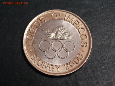 ПОРТУГАЛИЯ 200 эскудо ОЛИМПИАДА в Сиднее 2000 (би-метал) - DSCN3297.JPG