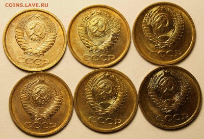 СССР 1 копейка 6 штук шт.блеск до 09.01.2015 в 22:00 - 1Коп_2.JPG