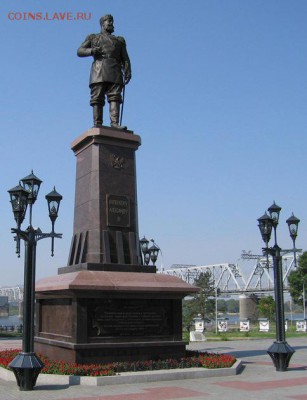 Новосибирск - третий город РФ - памятник Александру III