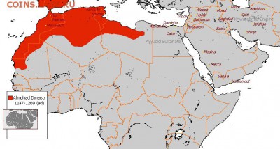 Индия не индия,????? квадратная серебро.на определение - Almohad_dynasty_1147_-_1269_(AD)