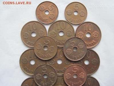 5 и 10 пенни 1941-43 Финляндия 20 шт. до 09.01.15 - IMG_0626.JPG