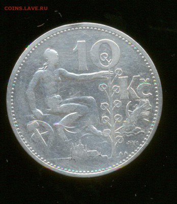 Ag. чехословакия 10 крон 1930. до 8.01 22:00 - 3