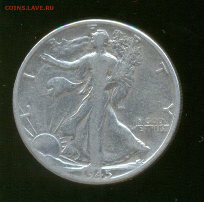 2 доллара 1945D. шагающ. свобода. до 8.01 22:00 - 4