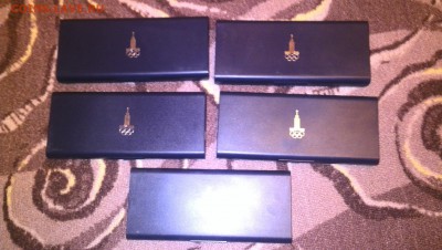 КОРОБКА (бокс) Олимпиада 80 серебро - на 28 монет - 2