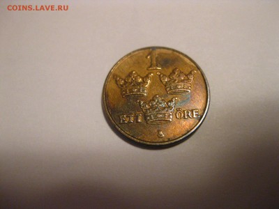 ШВЕЦИЯ,1 оре 1950г(хорошая)!до 8.01.2015 - IMG_1041.JPG