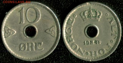Норвегия 10 оре 1941 до 22:00мск 14.01.15 - Норвегия 10 оре 1941