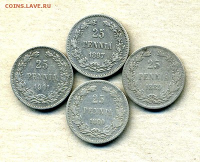 25 пенни 1889,90,97,01 гг. до 12.01.15. 22-00 мск - img824