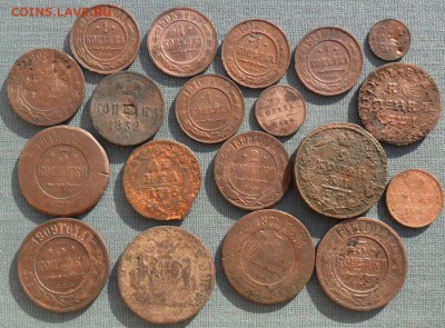"Царизм".Медь 19 монет.1710-1916гг.См.список. - SAM_4137.JPG