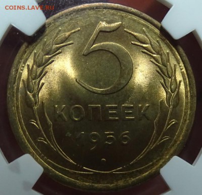 5 КОПЕЕК 1956 NGC MS64 - DSC00841.JPG