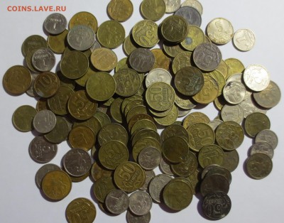 1, 5, 10 и 50 коп.  с 1997-2010 года 135 штук. - IMG_1828.JPG