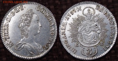 3 КРЕЙЦЕРА 1757 ВЕНГРИЯ СОХРАНИЩЕ!!! ДО 15.01.15 - IMGP6507.JPG