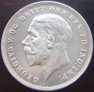 Отличная британская серебряная крона 1935; до 09.01_22.02мск - 9144