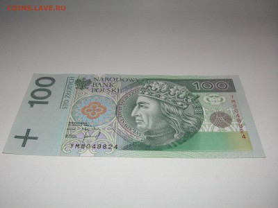 Польша 100 злотых 1994 г. аUNC. 21.00 11.01.15 - 009.JPG