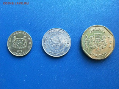 СИНГАПУР, 3 монеты - SDC11519.JPG